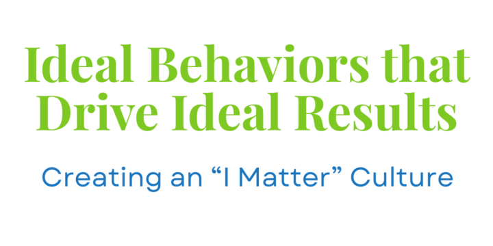 Executive Leadership Keynote: Ideal Behaviors that Drive Ideal Results –  Nov 5